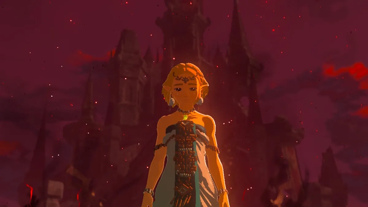 Zelda in The Legend of Zelda: Tears of the Kingdom.
