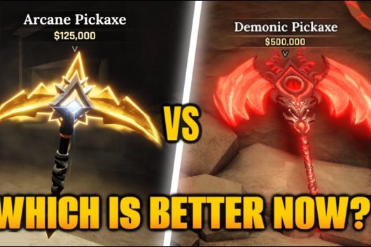 Comparing the Forge Arcane and Demonic Pickaxes: Which is Superior?