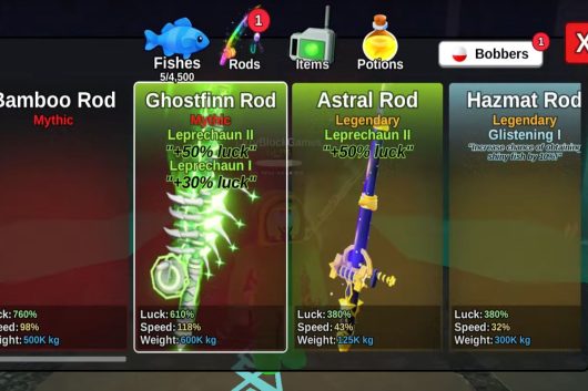 Location, Cost, and Stats of the Fish It Ares Rod