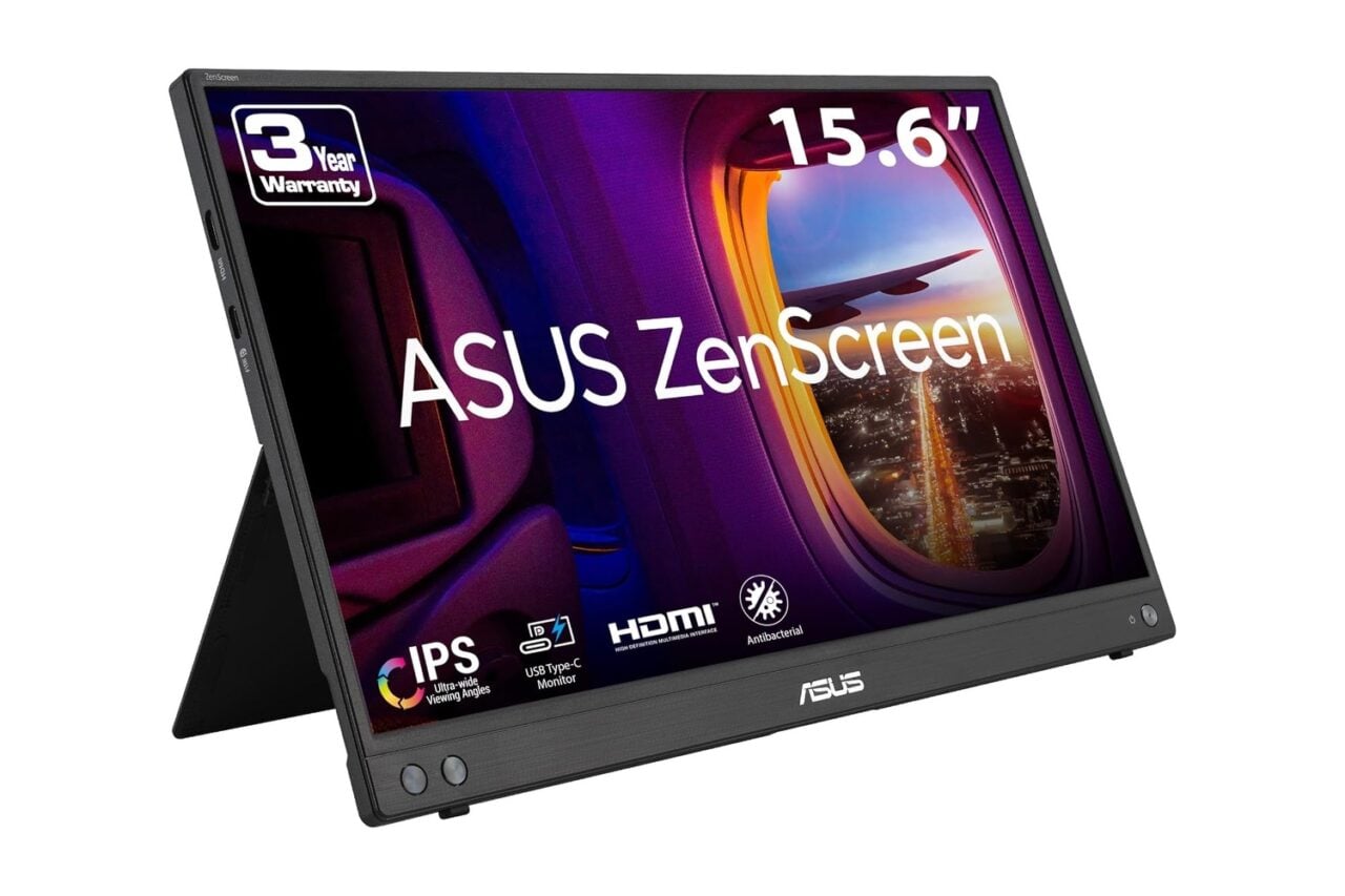 ASUS ZenScreen 15.6″ Portable Display Hits All-Time Low Price with Accompanying 3-Year Guarantee