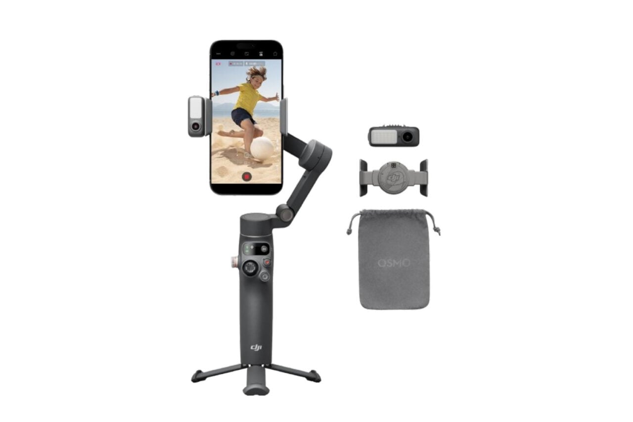 DJI Gimbal Stabilizers Sale: Osmo Mobile 7P Featuring Integrated Extension Rod and Tripod at All-Time Lowest Price