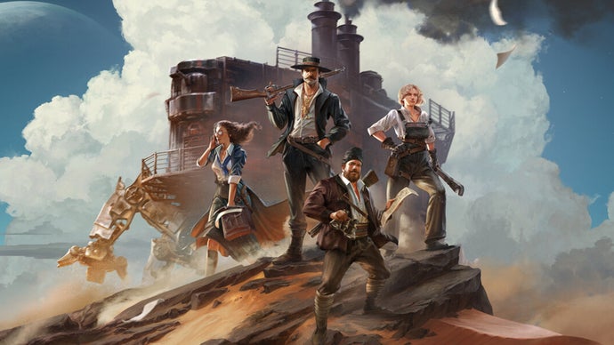 “Experience Steampunk Action in Sand: Raiders of Sophie, Launching in March: Control a Massive Fortress with Mechanical Legs in this Desert Extraction Shooter”