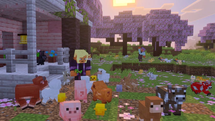Introducing Adorable Baby Animals in Minecraft: Interact with Their Pixelated Eyes as You Explore New Gameplay Mechanics