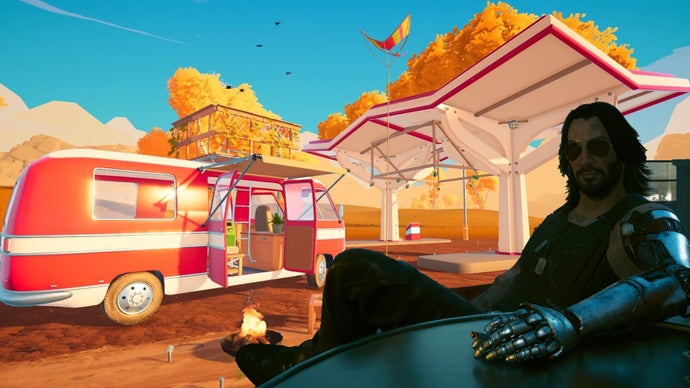 Exploring the Enjoyment of Campervanning through Outbound’s Steam Next Fest Demo and a Cyberpunk 2077 Mod