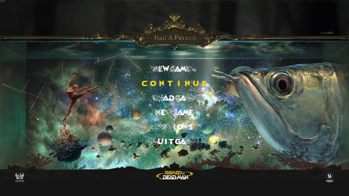 "Romeo is a Dead Man Features an Intriguing Astral Fish Tank Menu"