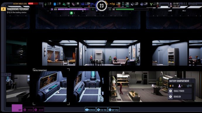 Star Trek: Voyager - A Survival RPG Retelling That Evokes Nostalgia and Reflection on Aging