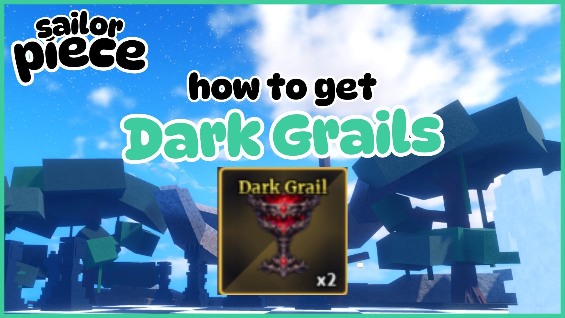 Obtaining Dark Grails in Sailor Piece: Saber Alter Requirements