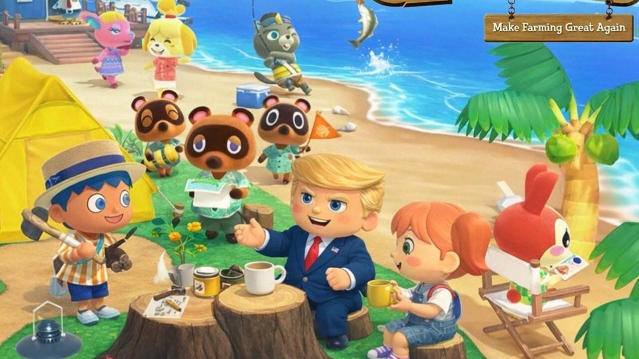 President Trump Starts Distributing AI-Created Material Pertaining to Animal Crossing