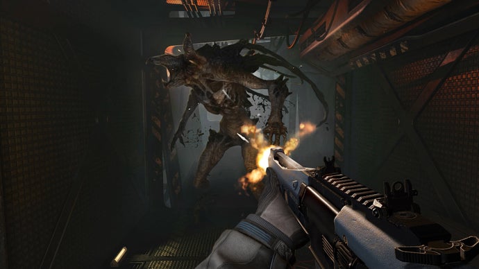Rebellion Revives AvP Legacy with Alien Deathstorm, an 80s-Inspired Sci-Fi FPS Featuring Apocalyptic Environments and Unconventional Alien Designs