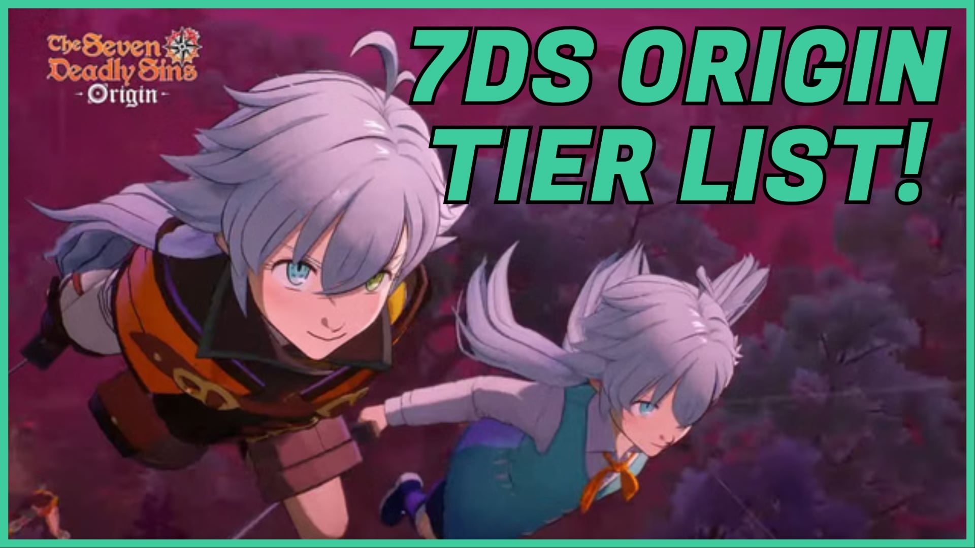 “The Seven Deadly Sins: Origin Character Tier List Officially Released”