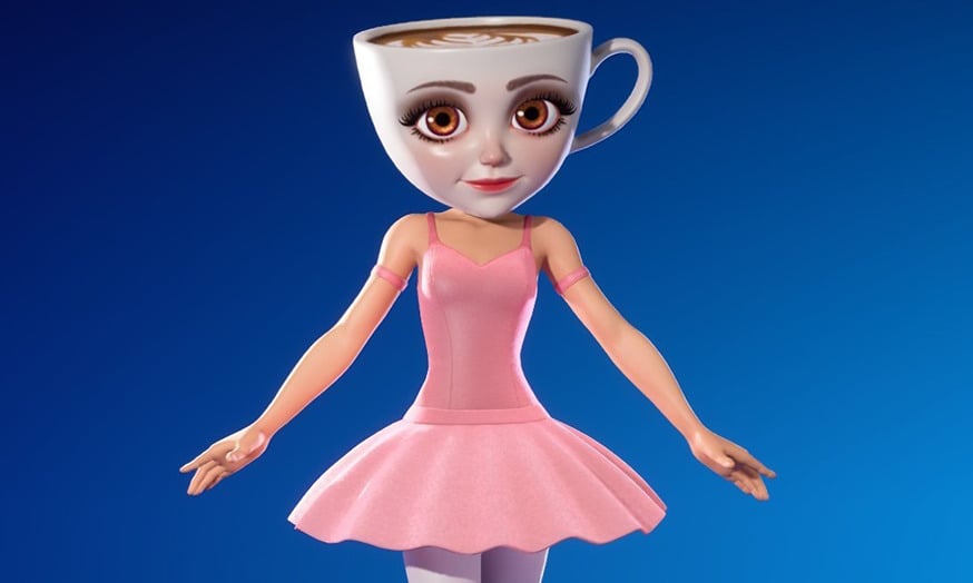 Fortnite’s AI-Inspired Ballerina Skin, Cappuccina, Attains Lowest Ranking Among Skins