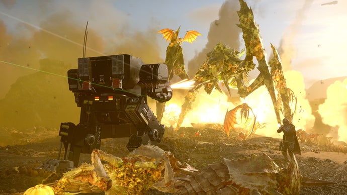 “Helldivers 2 Update: Tranquil Forests and Enhanced Exosuits Offer a Surprisingly Soothing Experience”