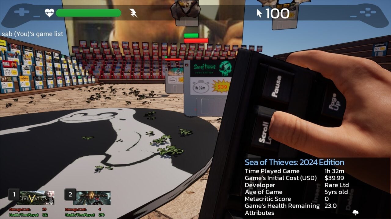 Indie Game Poised to Test Players with Their Steam Backlog