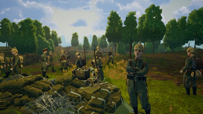 “The War to End All Wars Transitions to Colony Simulation Game Featuring an Acceptable Losses Gauge”