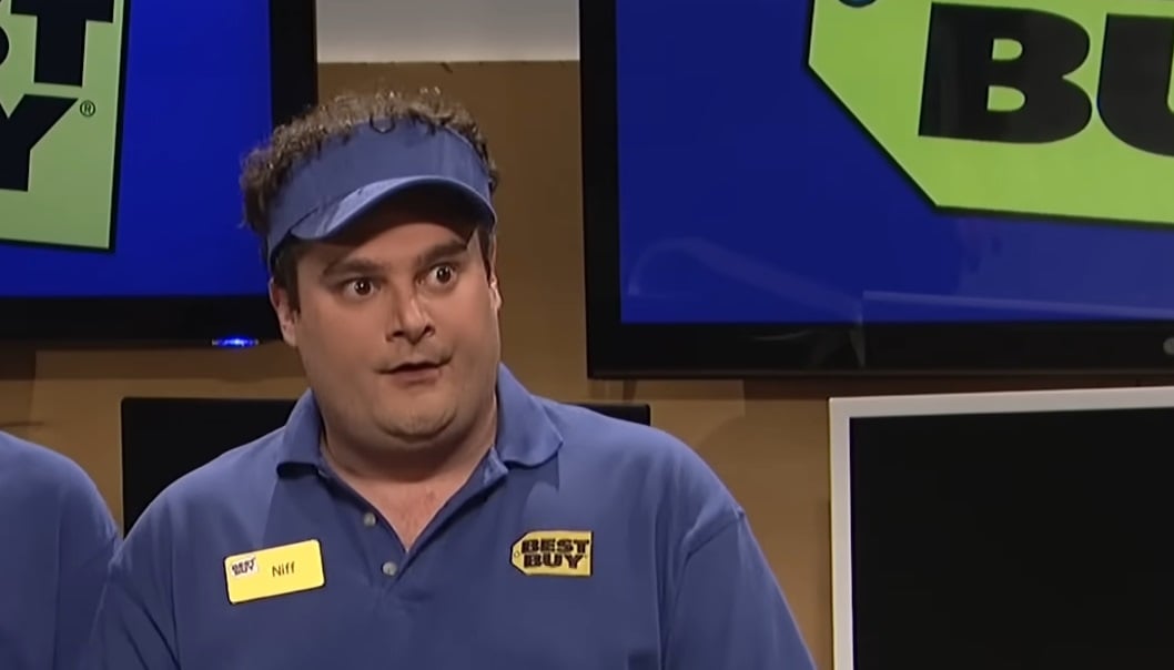 California Governor Talks About Sales Tax on Prewritten Software at Best Buy in 2004 Context