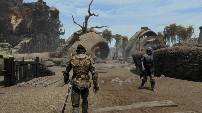 Current Progress and Remaining Challenges of the Morrowind Remake Mod Skywind