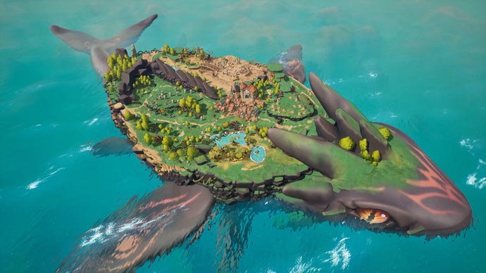 “KingFish: A Co-op Roguelike Game Featuring City Building and Action Gameplay”