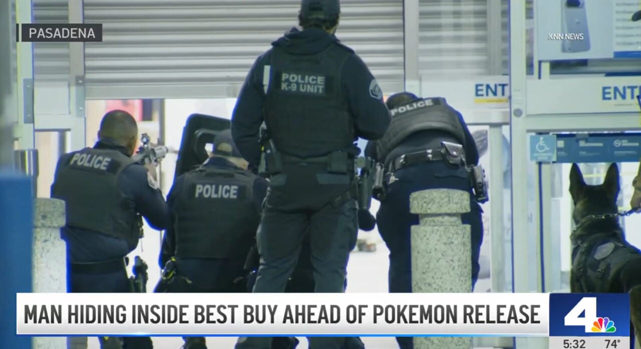 Man Spends Evening Concealed in Best Buy to Buy Pokémon Cards