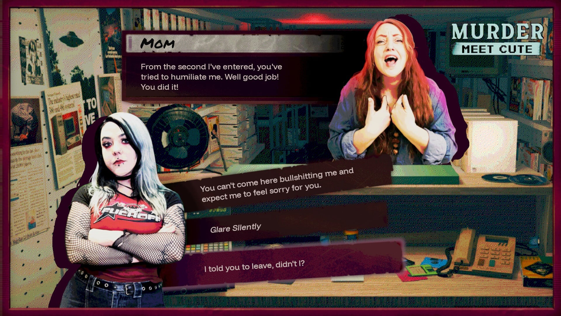 "Murder Meet Cute: An Interactive Fiction Murder Mystery Featuring Simulated 90s Operating Systems"
