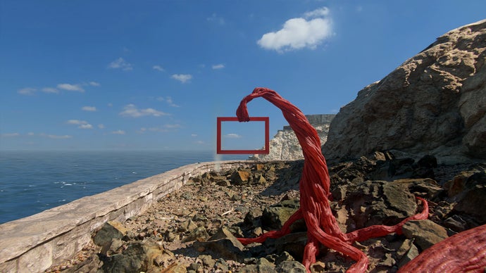 Red Frame: A Witnessian Puzzle Game Featuring Conundrums within Each Hidden Red Frame