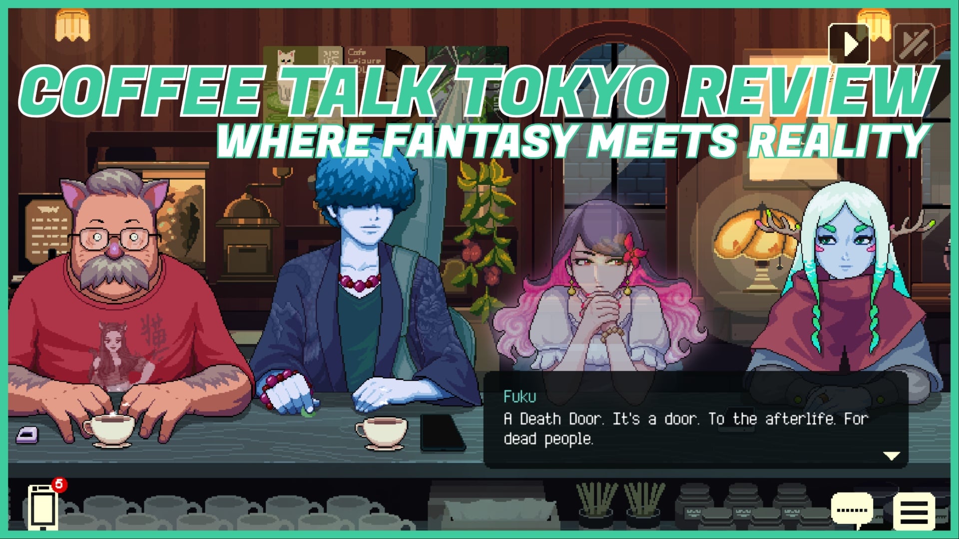 Review of Coffee Talk Tokyo: Exploring Romanticism in the Connections We Honor