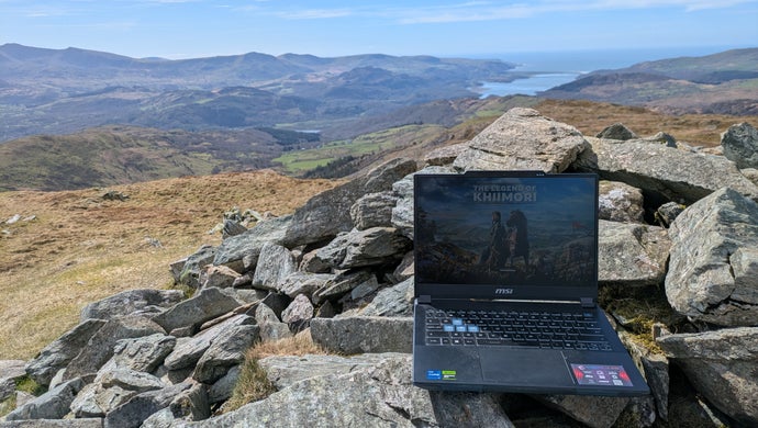 Testing the MSI Cyborg 14 Gaming Laptop: A 105-Mile Journey Through the Mountains of Wales