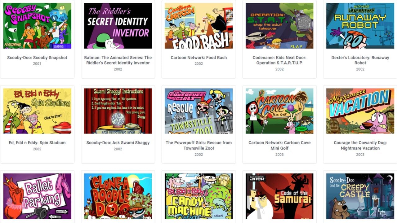 Timeless Cartoon Network Flash Games Featuring Powerpuff Girls and Samurai Jack Make a Comeback for Playability