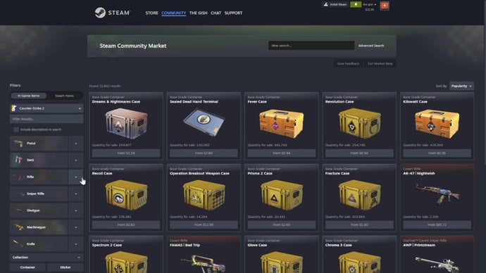 Valve's Upcoming Update for Steam UI Focuses on Enhancements to the Community Market, Featuring Expanded Layout and Additional Details