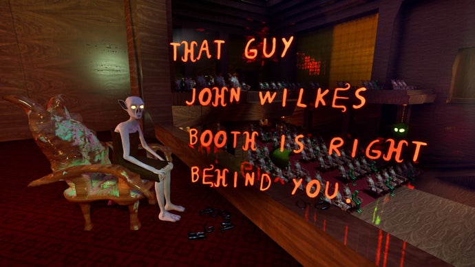 “Abe Lincoln Survives Attempted Assassination in ‘GoblinAmerica’: A Unique Shooter Set in a Decaying Alternate USA”