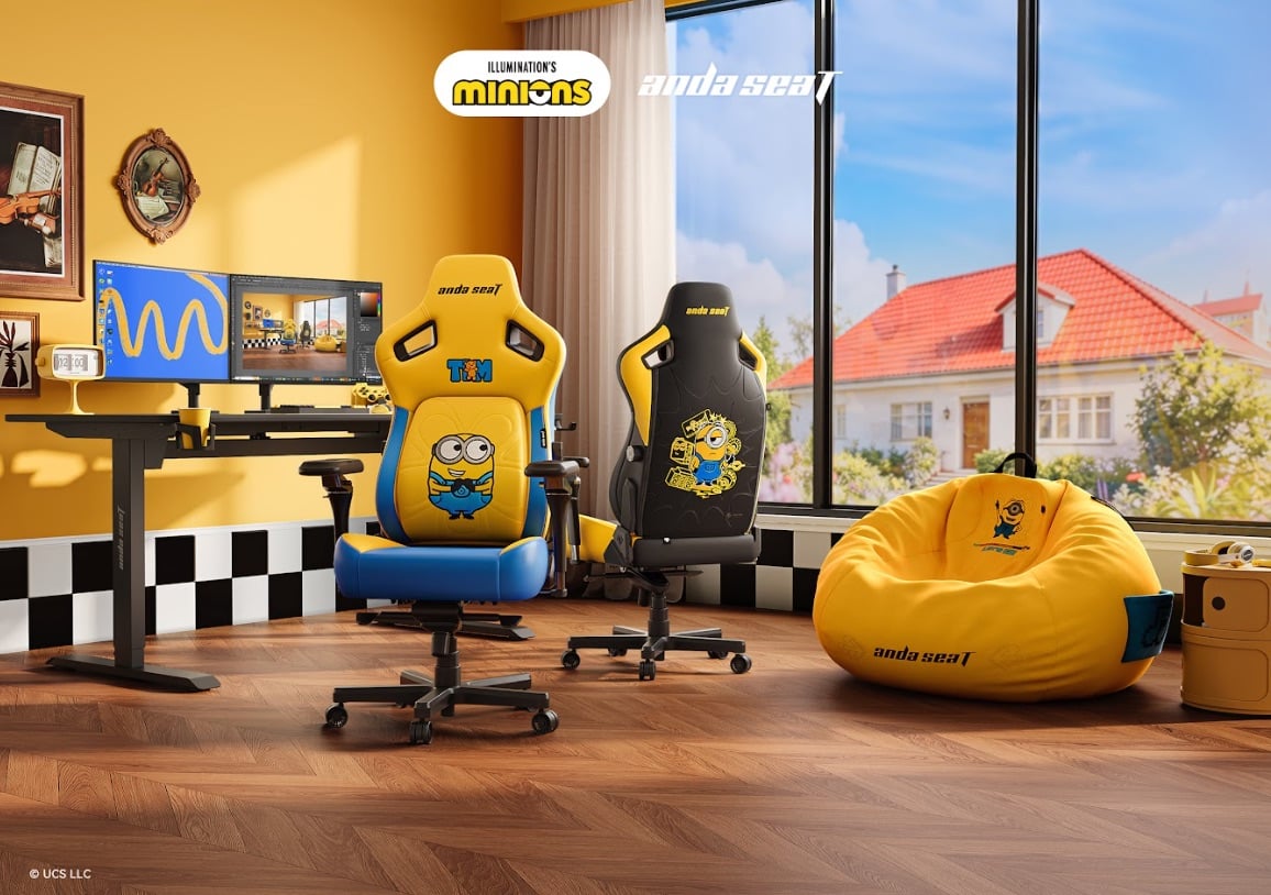 AndaSeat Unveils Kaiser 4 Minions Edition Gaming Chair