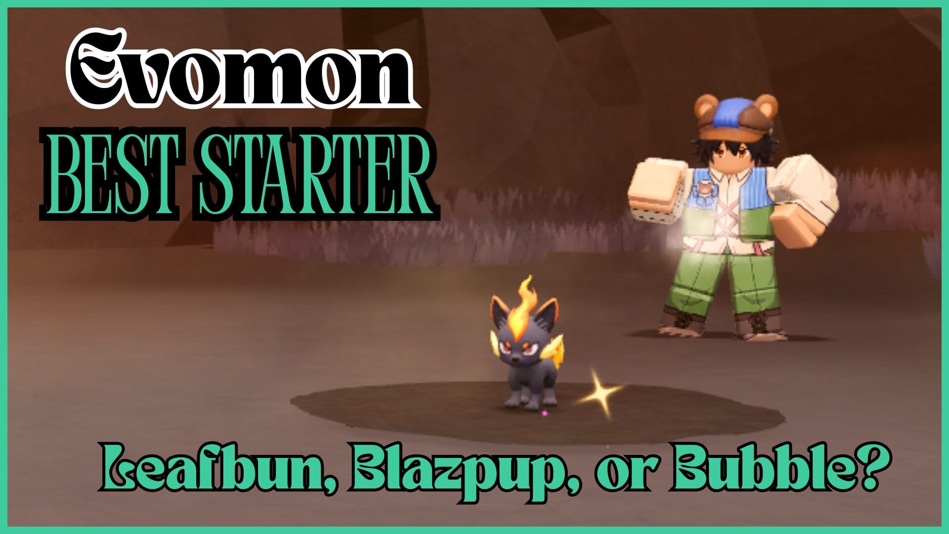 Comparing the Best Evomon Starter: Leafbun, Blazpup, or Bubble?