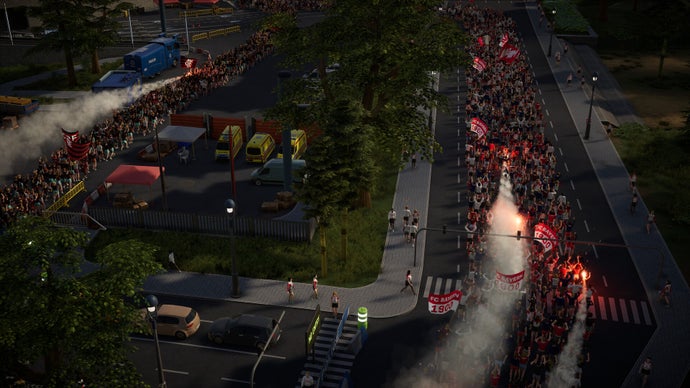 Copa City: A Hybrid City-Building and Tycoon Game Focused on Managing Armies of Football Fans