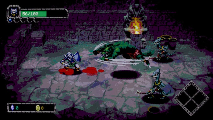 “Dungeon Lurker: Exploring the Metatextual Depths of Its Roguelike Pixel Art”