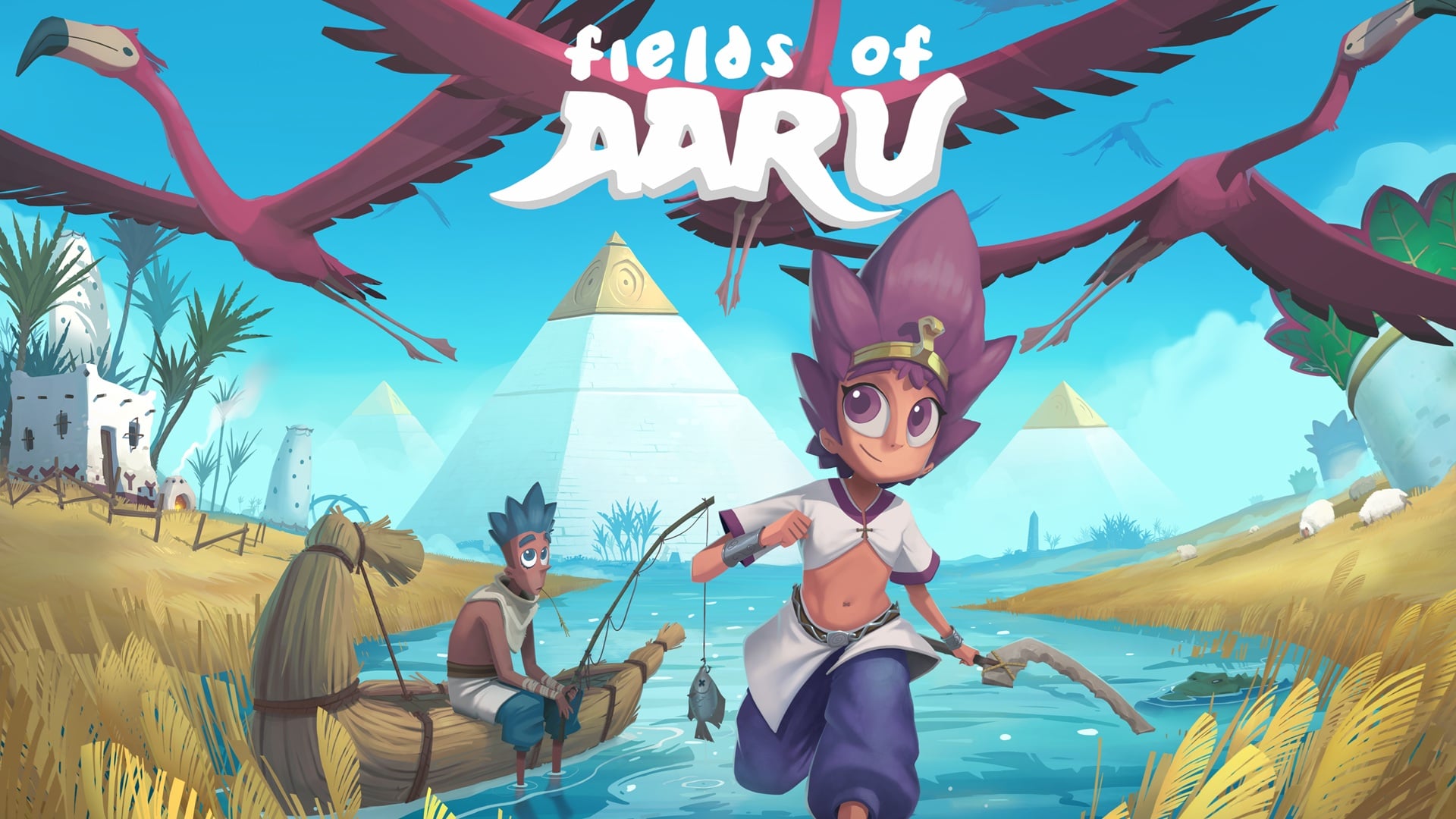 "Explore the Egyptian-Inspired Afterlife Simulation 'Fields of Aaru,' Now Available for Demo on Steam"