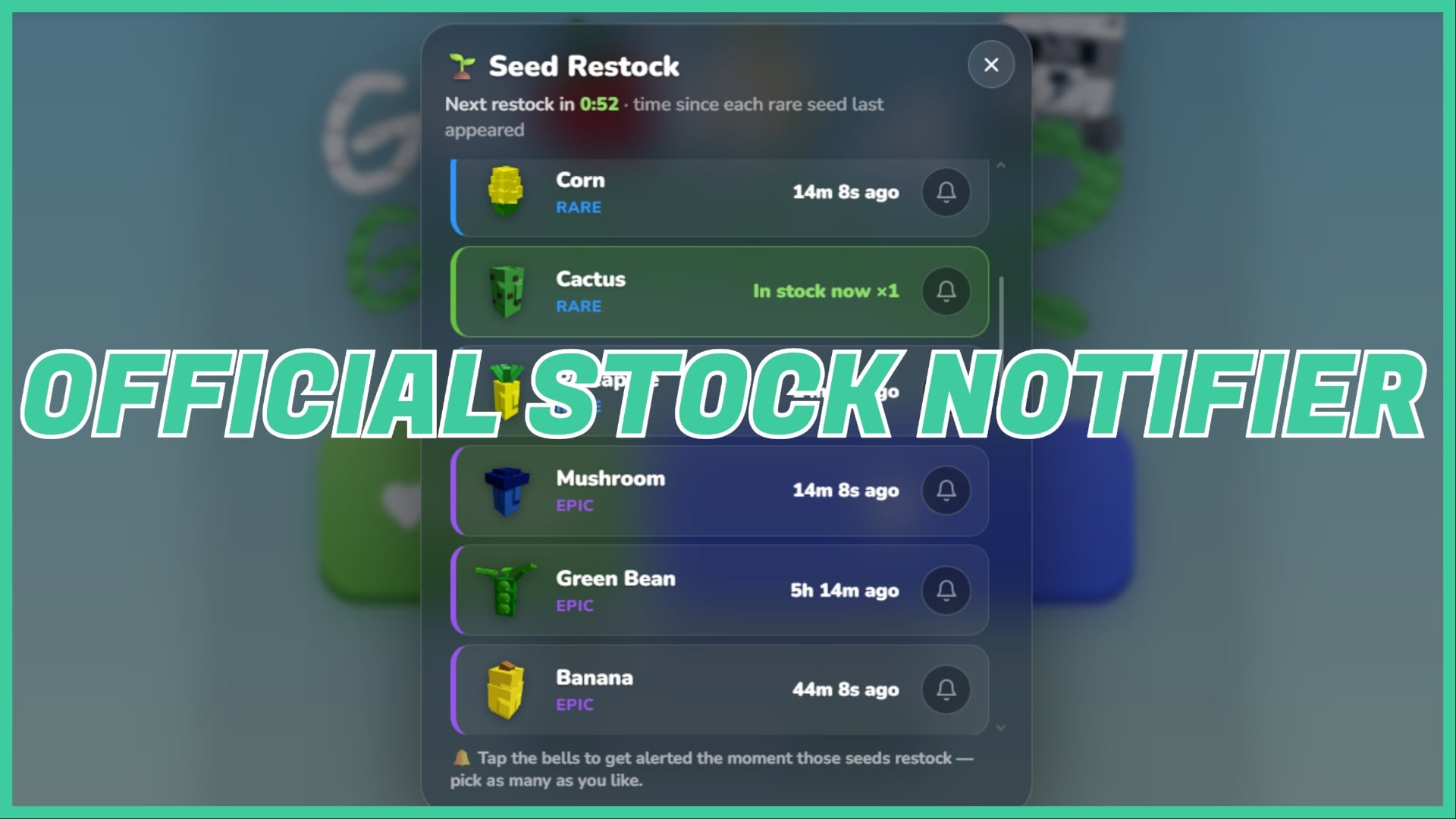 Grow a Garden 2 Stock Alert: Super Fruits Availability Notification