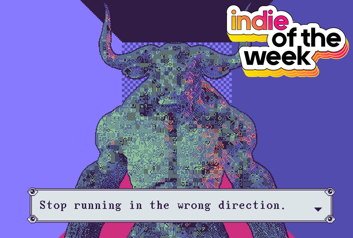 Indie Text Adventure Showcases Haunting Vaporwave Labyrinth Environment