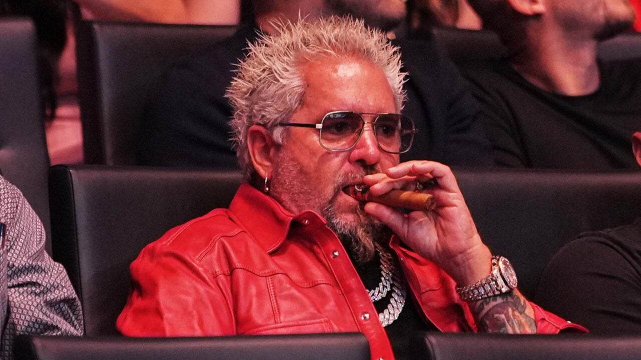 Internet Suggests That Guy Fieri Has Never Actually Swallowed Food On Camera