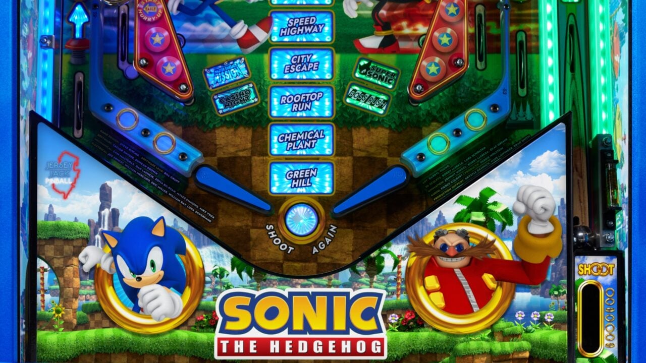 Pinball Sector Turns Attention to Millennial Sentimentality, Launching $10,000 Sonic-Inspired Machine