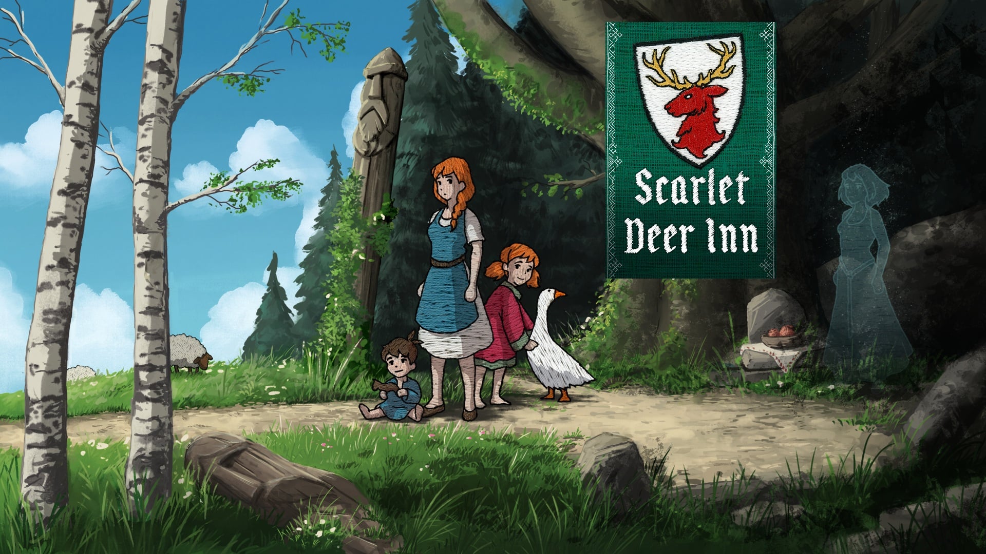 Scarlet Deer Inn Announces PC Release Date with Dark Medieval Embroidered Title