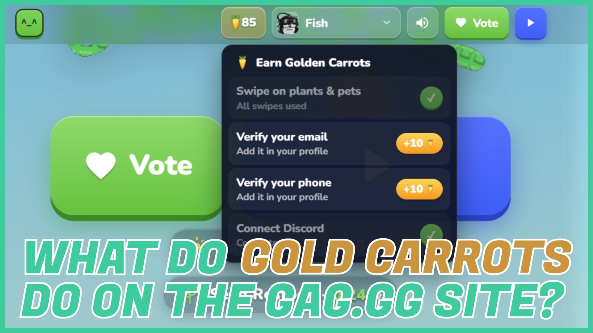 The Function of Gold Carrots on the Grow a Garden 2 Website