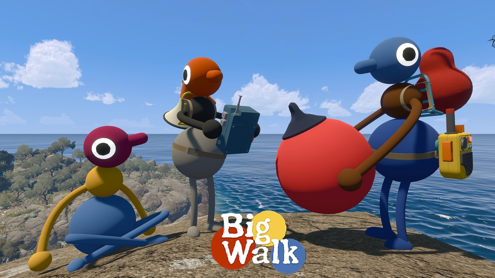 "Upcoming Co-Op Multiplayer Adventure 'Big Walk' Features Unique Communication Mechanics"