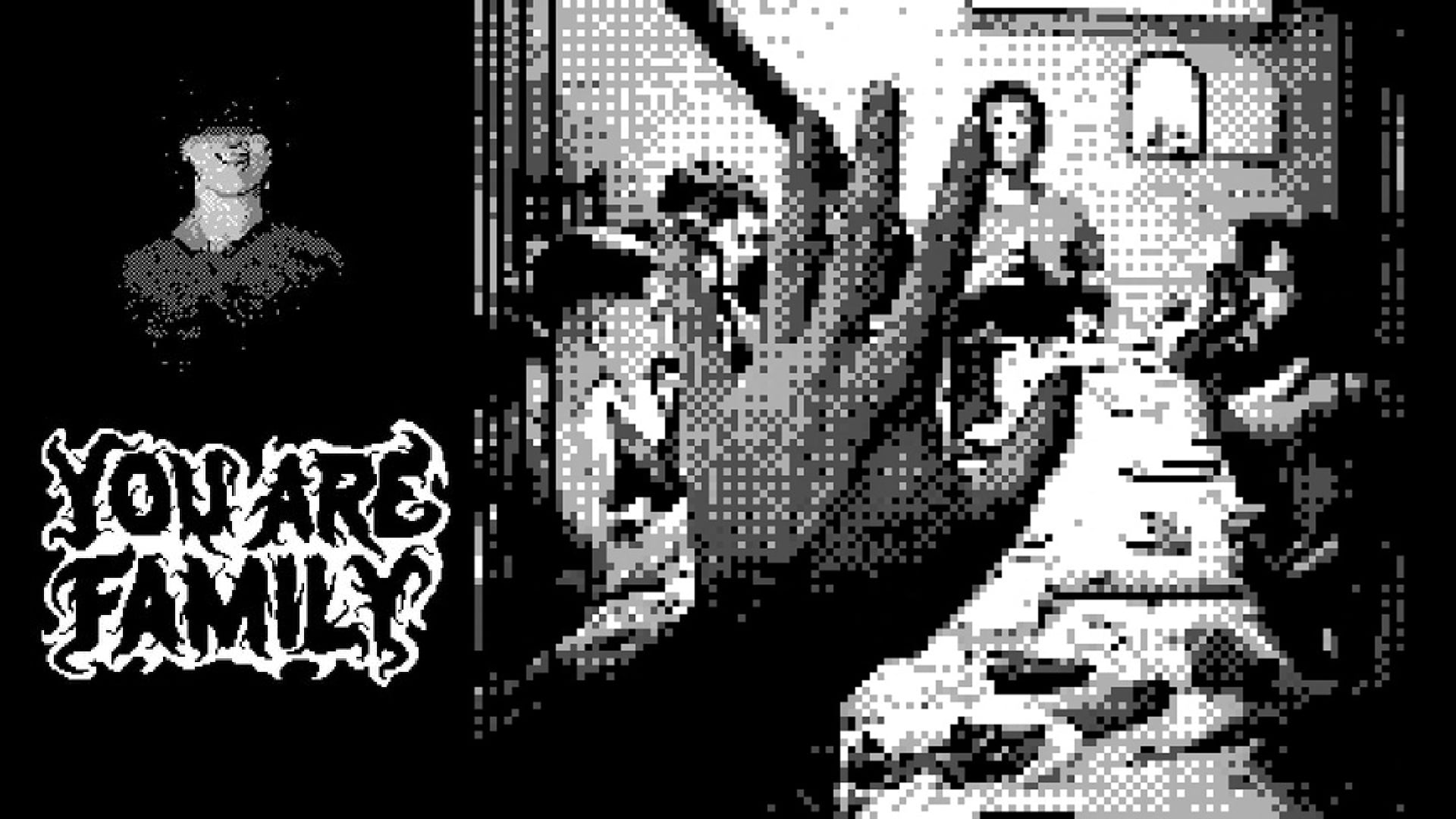 "Upcoming Horror Game 'You Are Family' Captured Using Game Boy Camera for a B-Movie Aesthetic"