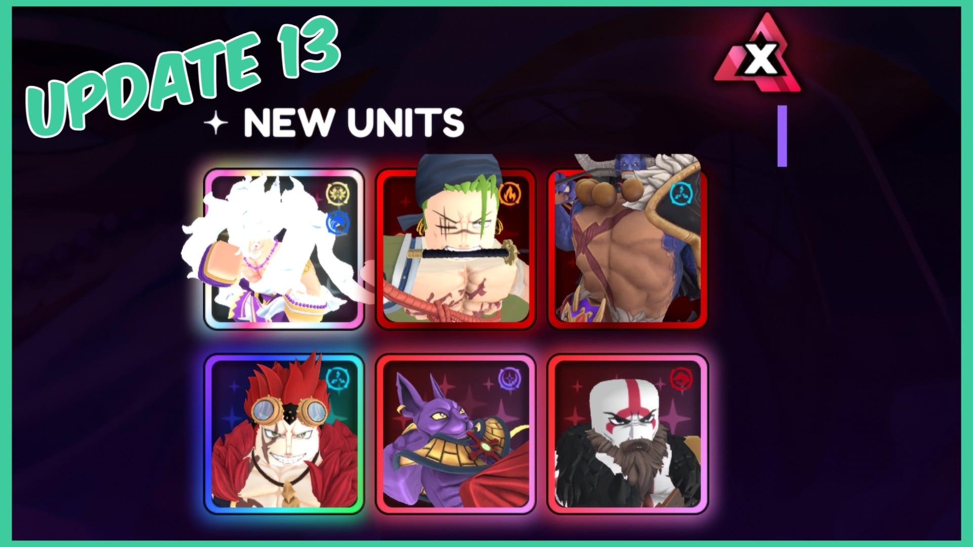 Update 13 Log: Anime Vanguards