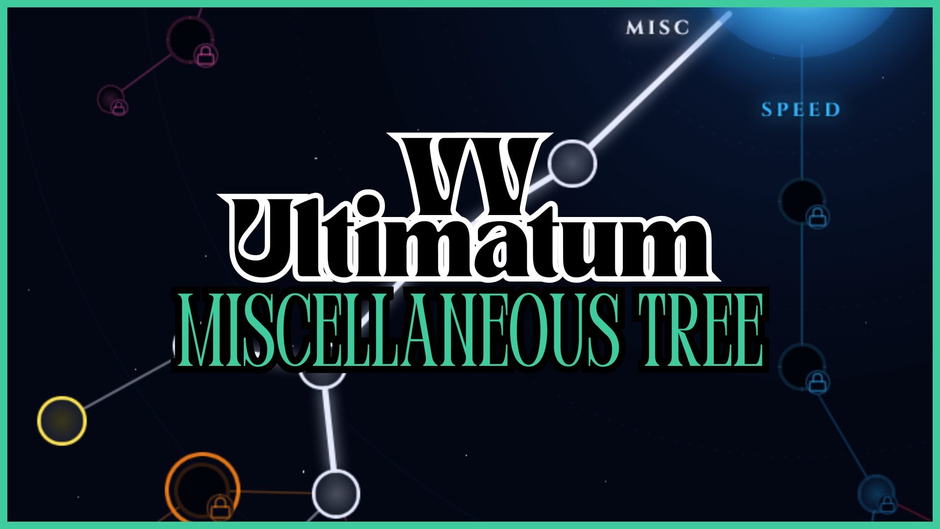 "VV Ultimatum: Essential Skills to Unlock in Miscellaneous Tree"