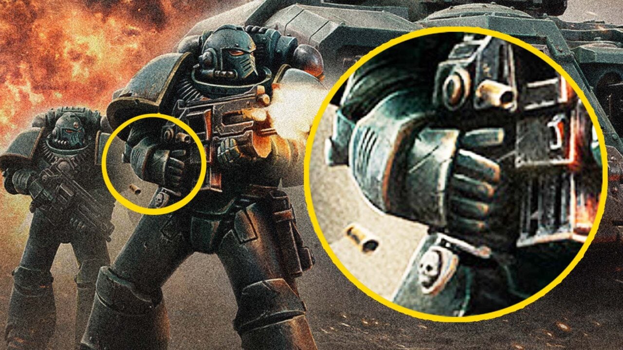 Warhammer 40K Studio Attributes Additional Space Marine Finger in New Artwork to Human Mistake, Not AI Impact