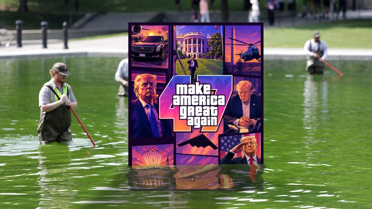 White House Responds to Reflecting Pool Color Shift by Leveraging GTA 6 Meme for Public Interaction