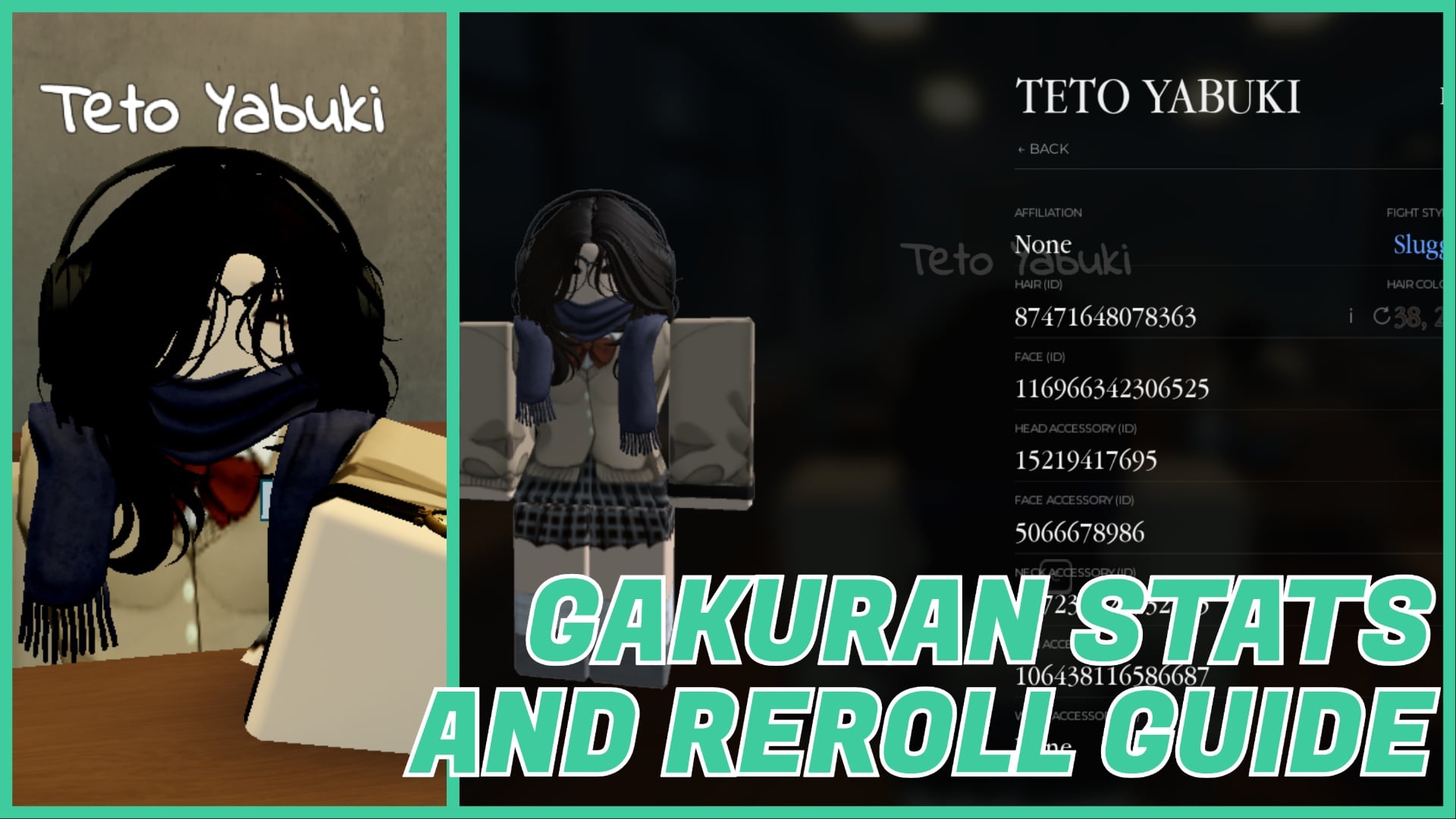 Guide to Gakuran Stats: How to Access Rerollable Features and Obtain Rerolls
