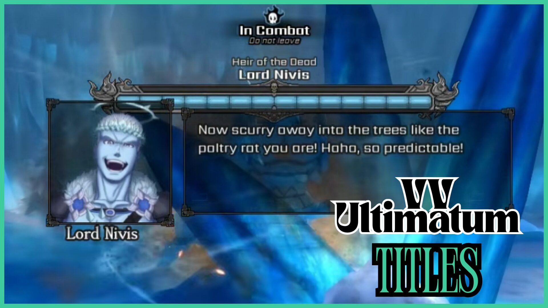 Guide to Obtaining All VV Ultimatum Titles