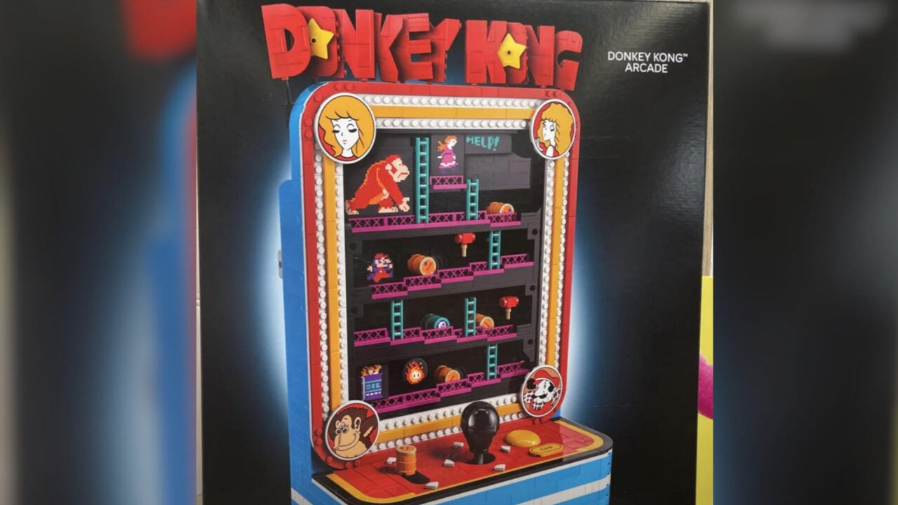 Leak Indicates $200 LEGO Set Inspired by Nintendo's Iconic Donkey Kong Arcade