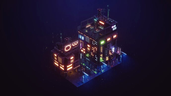 “Midnight Moments: A Cyberpunk Diorama Builder for Enthusiasts of Neon Signs and Rainy Atmospheres”